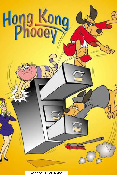 Hong Kong Phooey RO - �ntreg sezonul din Hong Kong Phooey dublat �n - Boomerang