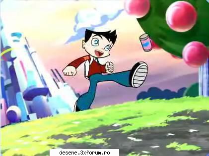 din cate stiu era pe jetix.... daca sar putea super robot monkey team hyperforce go