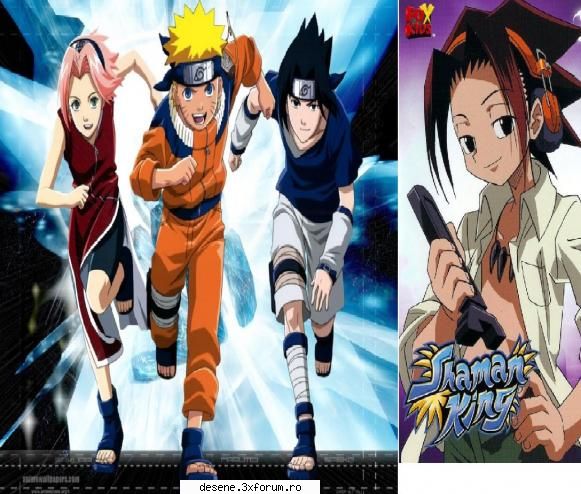 mie imi place mai mult naruto decat shaman king :d top-uri
